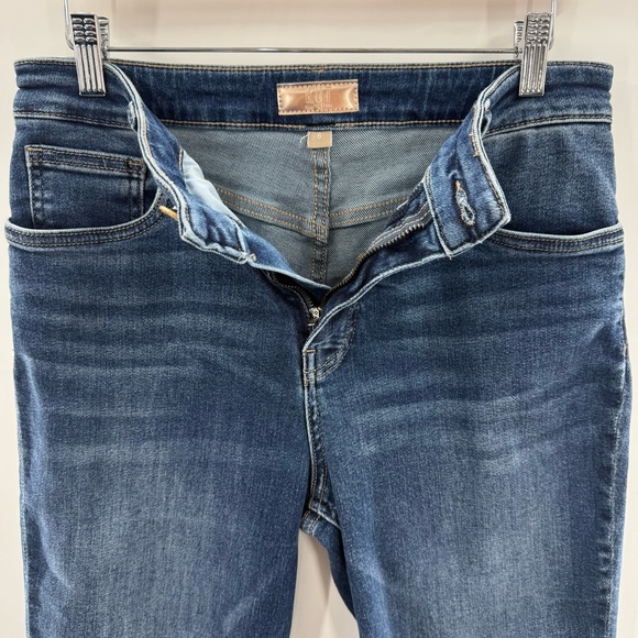 Kut From The Kloth Rachel Fab Ab Mom Jeans High Waisted Cropped Preppy Size 6 - Picture 6 of 13